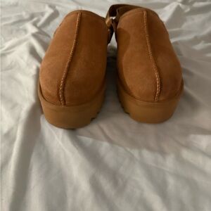 UGG Tan Suede Flats